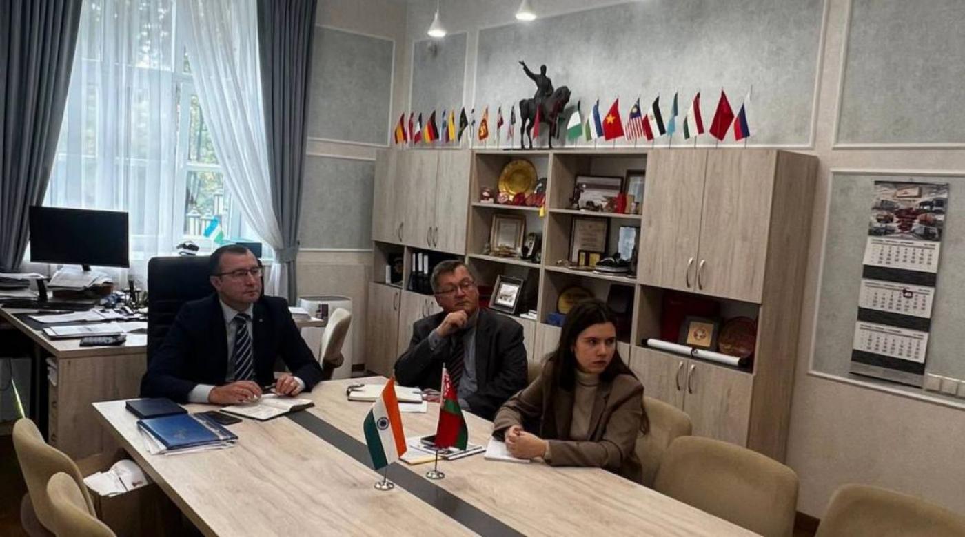 Онлайн-встреча по сотрудничеству с Университетом Марвади прошла в БНТУ